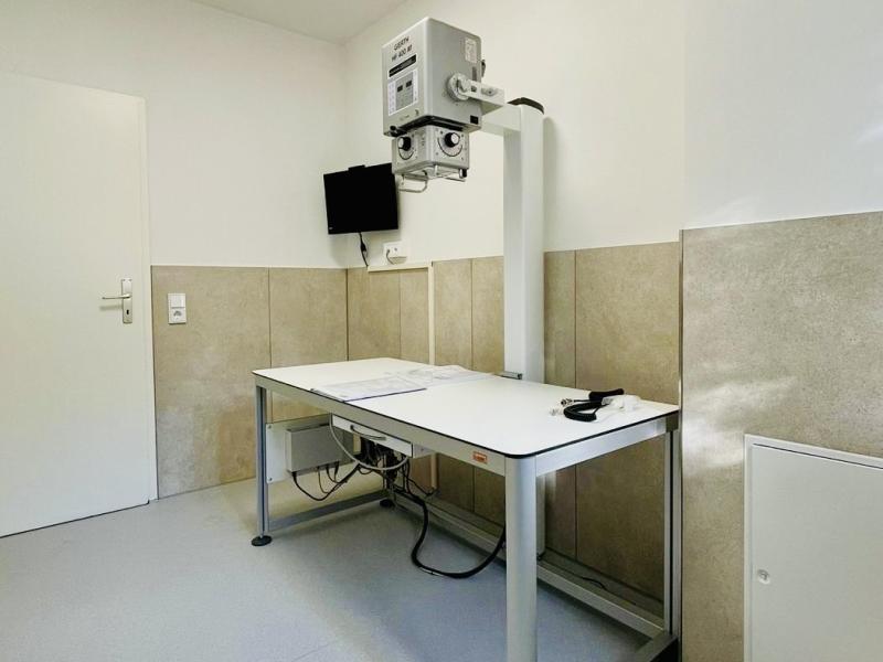 Stationary X-ray system for the small animal practice Grüne Aue