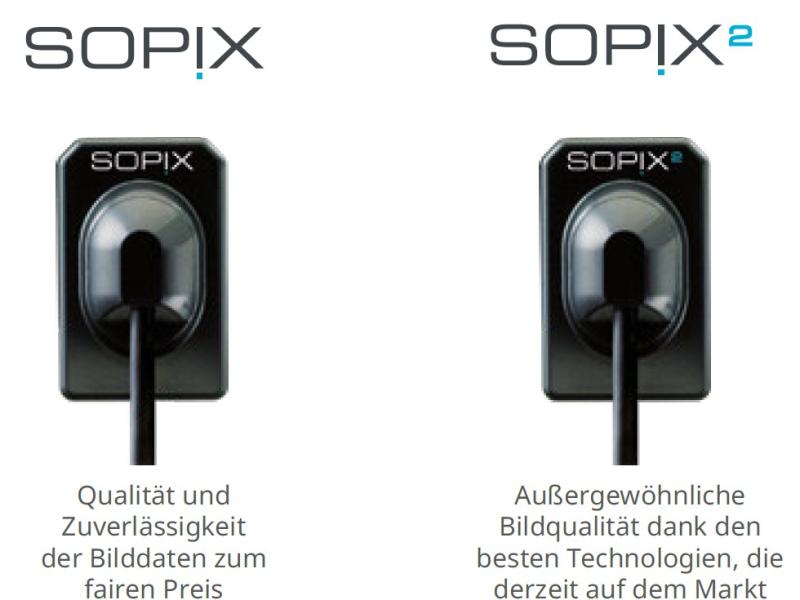 sop!x Sensoren - Digitale orale Bildgebung für Kleintiere